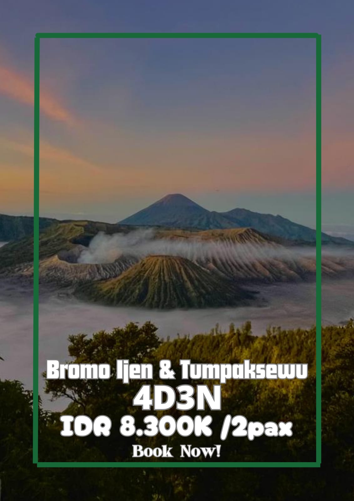 bromo ijen tumpaksewu tour